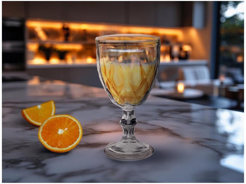 Jogo de Taças para Bebidas de Vidro 330ml - Haus